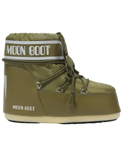Moon Boot - Icon Low Nylon Støvle - Khaki